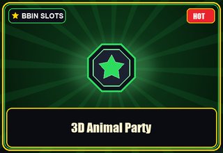 3D Animal Party